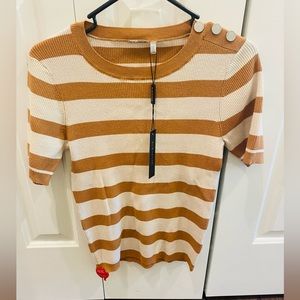 Tahari ribbed sweater top. Brand new!